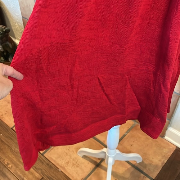 Emily McCarthy Red STELLA DRESS, size L - Picture 3 of 11
